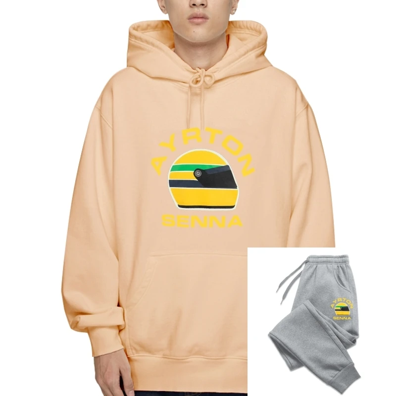 

Ayrton Senna T-Sweatshirt Hoodies Racing Kids Street Sweatshirt Hoodies