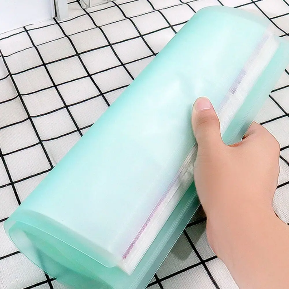 With Inner Page Binder Photocard Holder 3 Inch 9 Grid Photo Album Binder Waterproof A4 Small Card Collect Book Card Storage