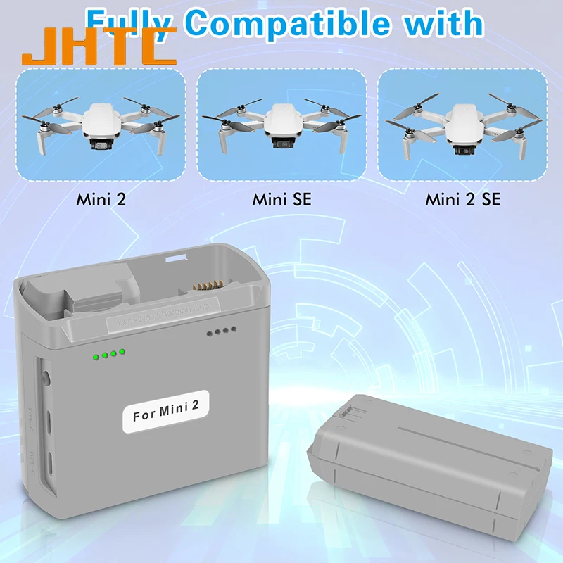 Batterie Drone DJI Mini 3 Pro 3850mAh + Chargeur Rapide