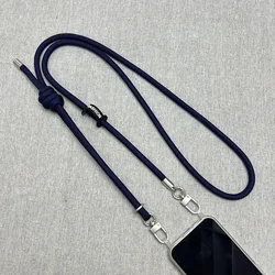 Extra - Long Detachable Crossbody Lanyard and Wrist Strap with Anti - Lost Feature (Darkblue2)
