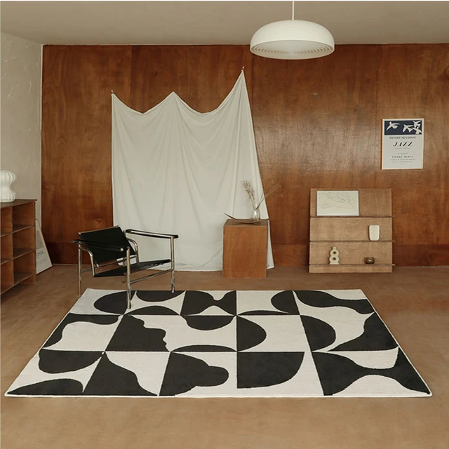 Vintage American Style Large Area Carpets Bedroom Decor Rugs Studio Lounge Rug Living Room Decoration Carpet Fluffy Soft Mat 1