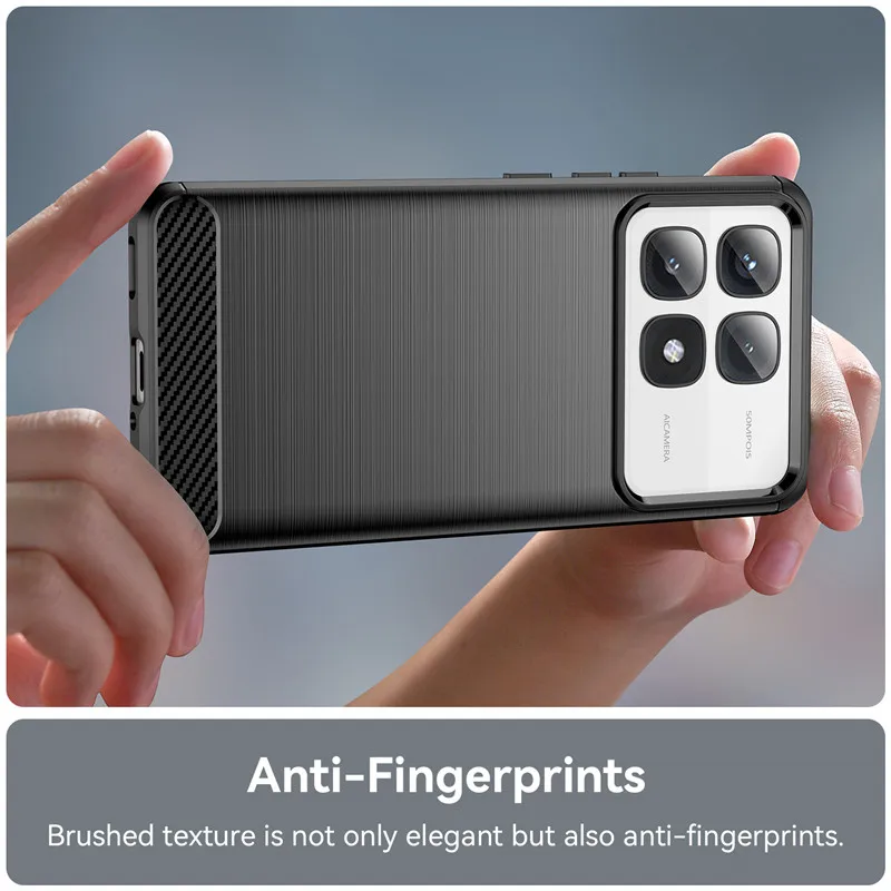 Premium Shockproof Silicone Protective Case for 6.67-inch Smartphones