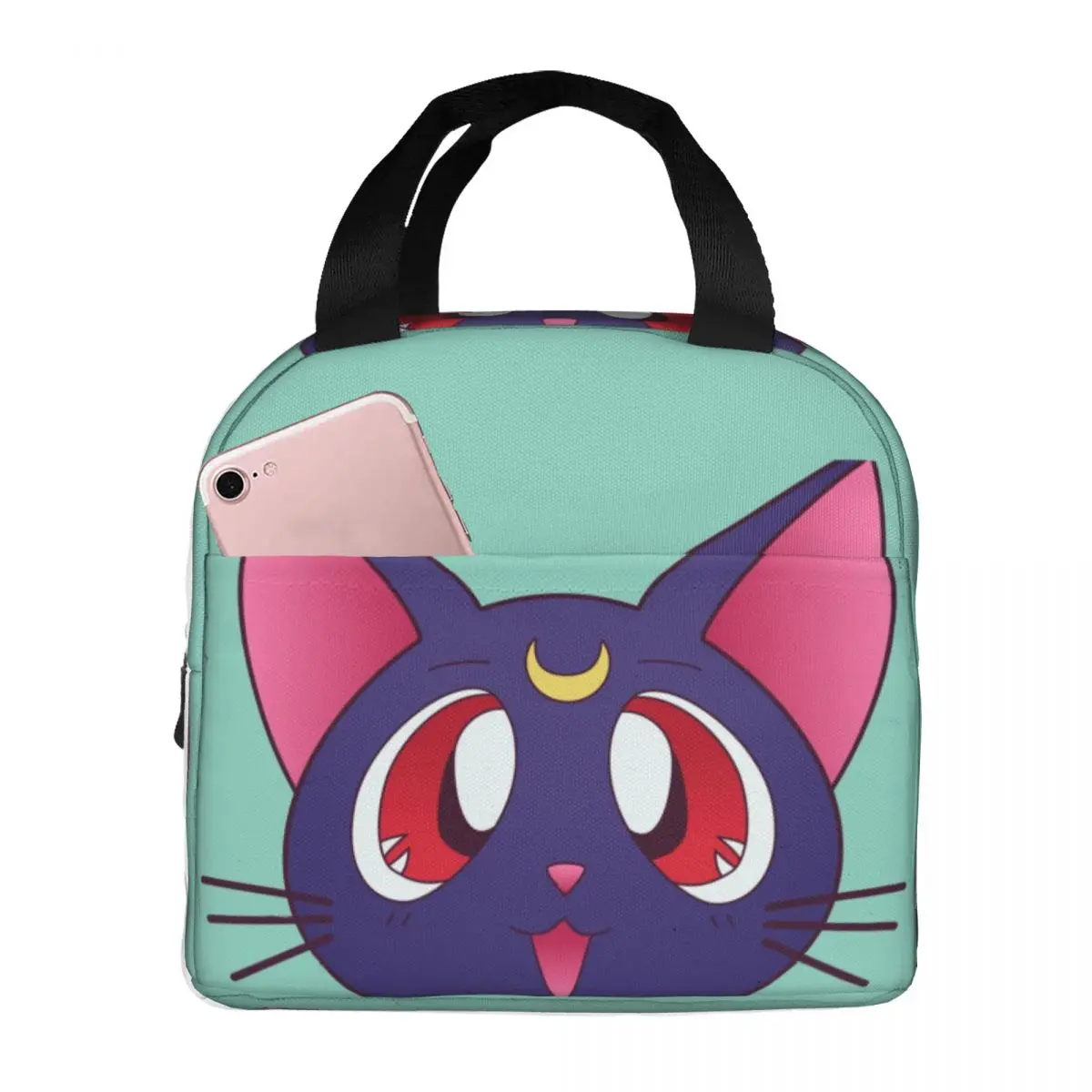 

Luna Thermal Insulated Lunch Bag Insulated bento bag Meal Container Food Handbags Large Tote Lunch Box Work Pupil