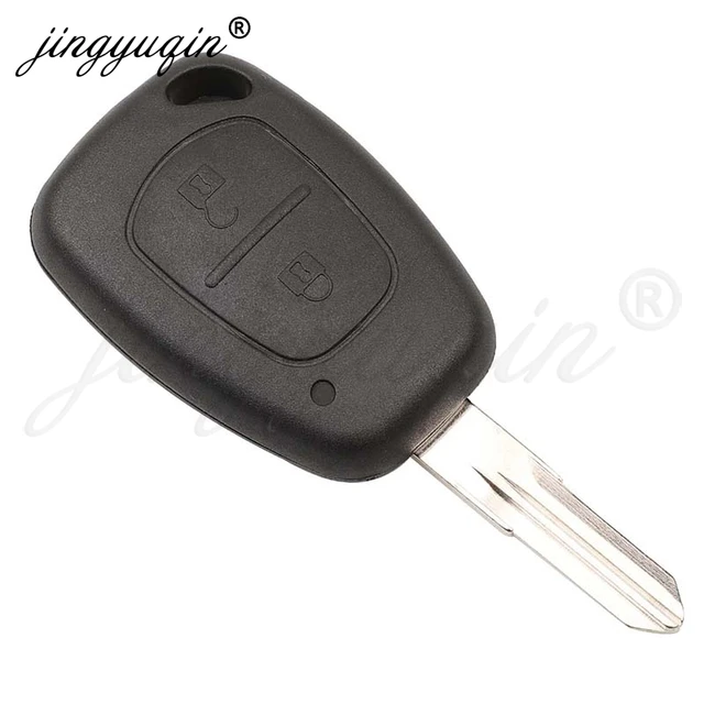 Jingyuqin กุญแจรีโมท91167009 5ชิ้น/ล็อตสำหรับเรอโนล์ทราฟฟิกต้นแบบ kangoo Vauxhall vivaro movano 433MHz ID46 2BTN ใบมีด 3