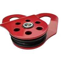 Reliable 10Ton Snatch Pulley Block Snatch Block Strength Recovery OffRoad Pulley Sheave Qulity Steel Construction M4YD 2