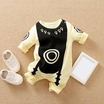 Spring and Autumn Boys and Girls Anime Cosplay Baby Clothing Cotton Long Sleeve Bodysuit 1