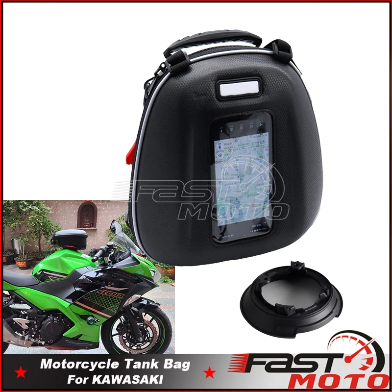 

For Kawasaki Ninja 400 650 1000SX ZX10R ZX6R ZX-10RR VERSYS-X 300 KLX230 Z H2 900 Z400 Z900 Z650 Luggage Saddle Tank Bag Package