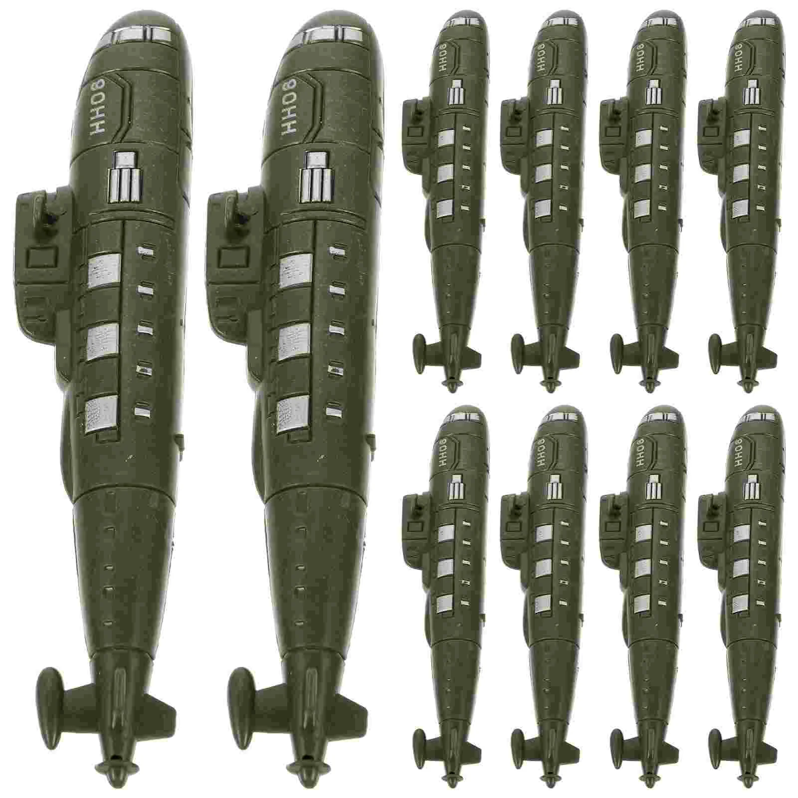 RC Submarine RC Boat Submarines Model Submarine Toys Models Battleship Kids Sand Table Statue Toy
