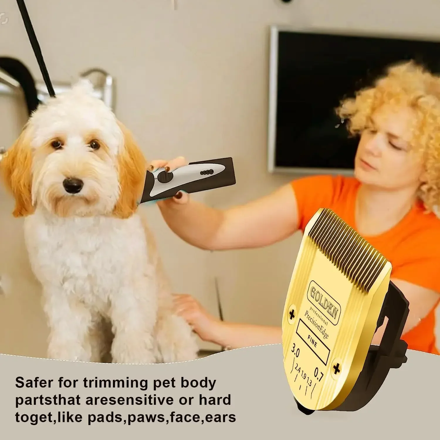 Pet Dog Cat Grooming 5in1 Adjustable Blade for Wahl Professional Animal Clippers Arco Bravura Chromado Creativa Figura Motion