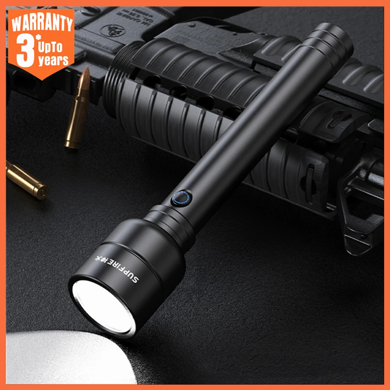 

LED Torch 5 Lighting Modes 20W Powerful LED Flashlight Support for Type-C Charging Camping Fishing Hunting Lamp Lighting