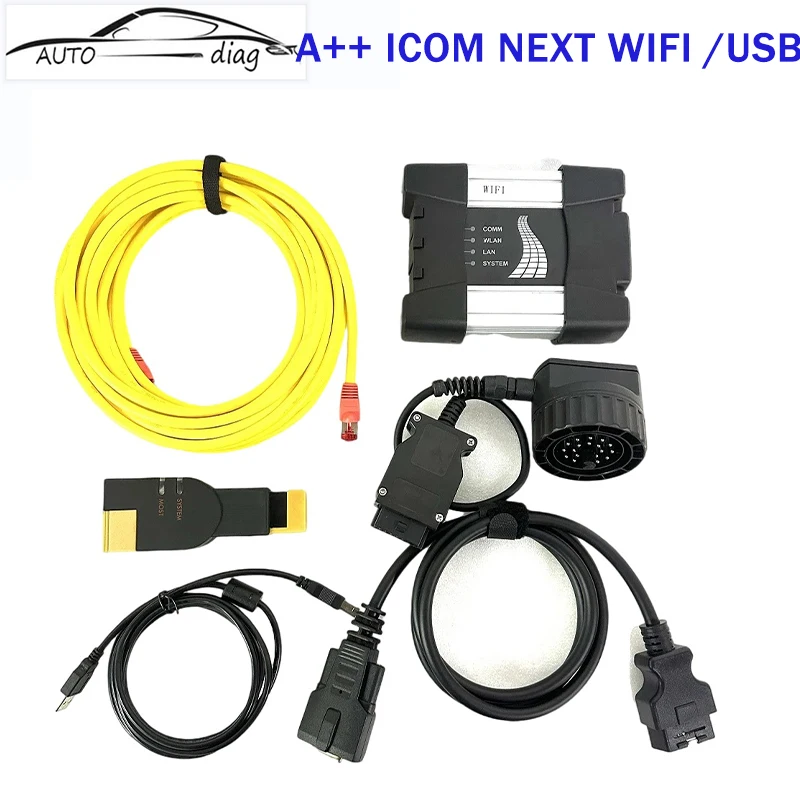 

A+++ Icom next for WIFI/USB ICOM NEXT For B-M-W Diagnostic Tool Programmer Tool for B-M-W A+B+C OBD2 Car Scanner Replace ICOM A2