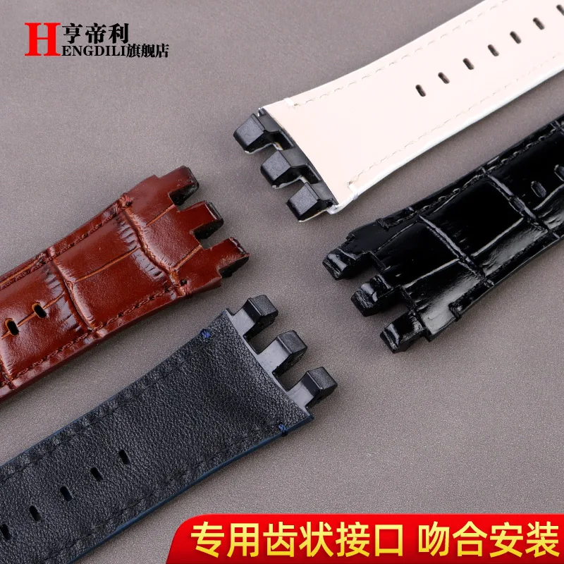 Elegant 22mm Cowhide Leather Wristband Bracelet with Tool - Men's Accessory