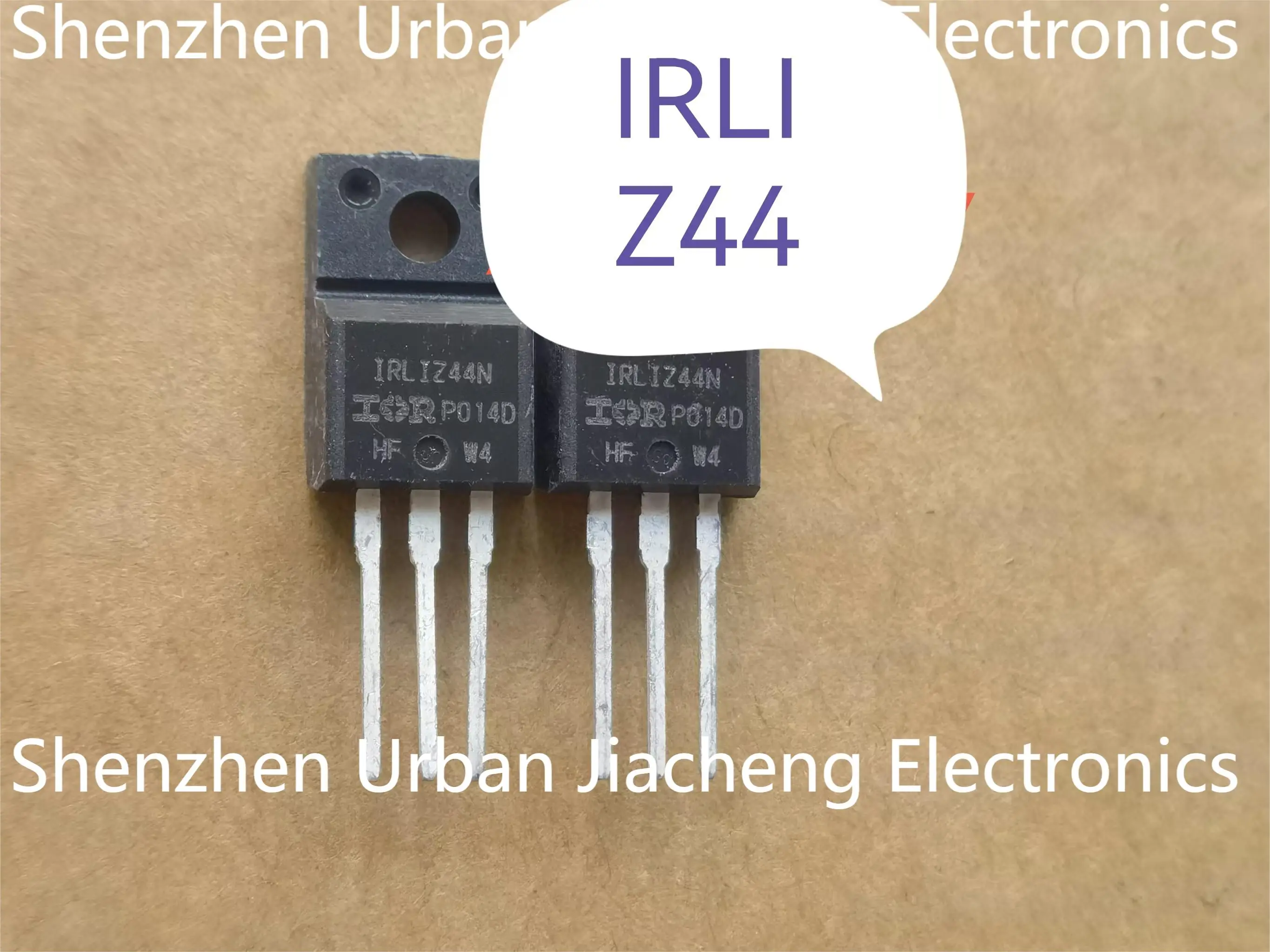 10pcs IRLIZ44N TO-220F MOS FET TO220F 55V 30A