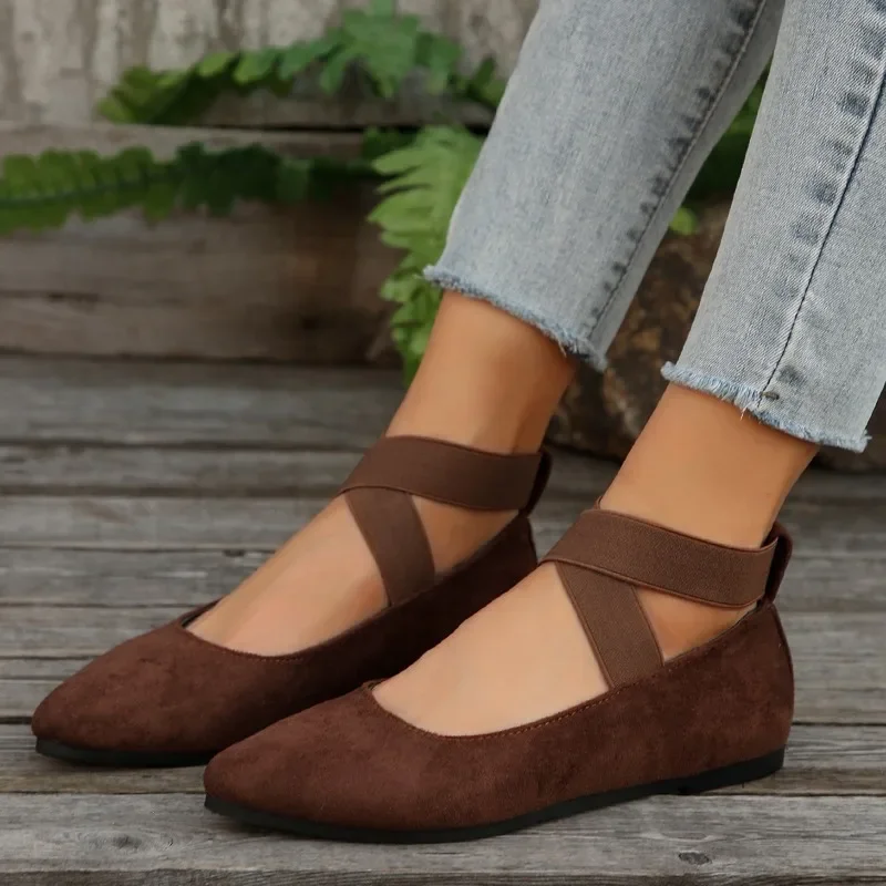 รูปสินค้า รองเท้าแฟชั่นผู้หญิง น้ำหนักเบา ใส่สบาย Elegant ขนาด 36-43
