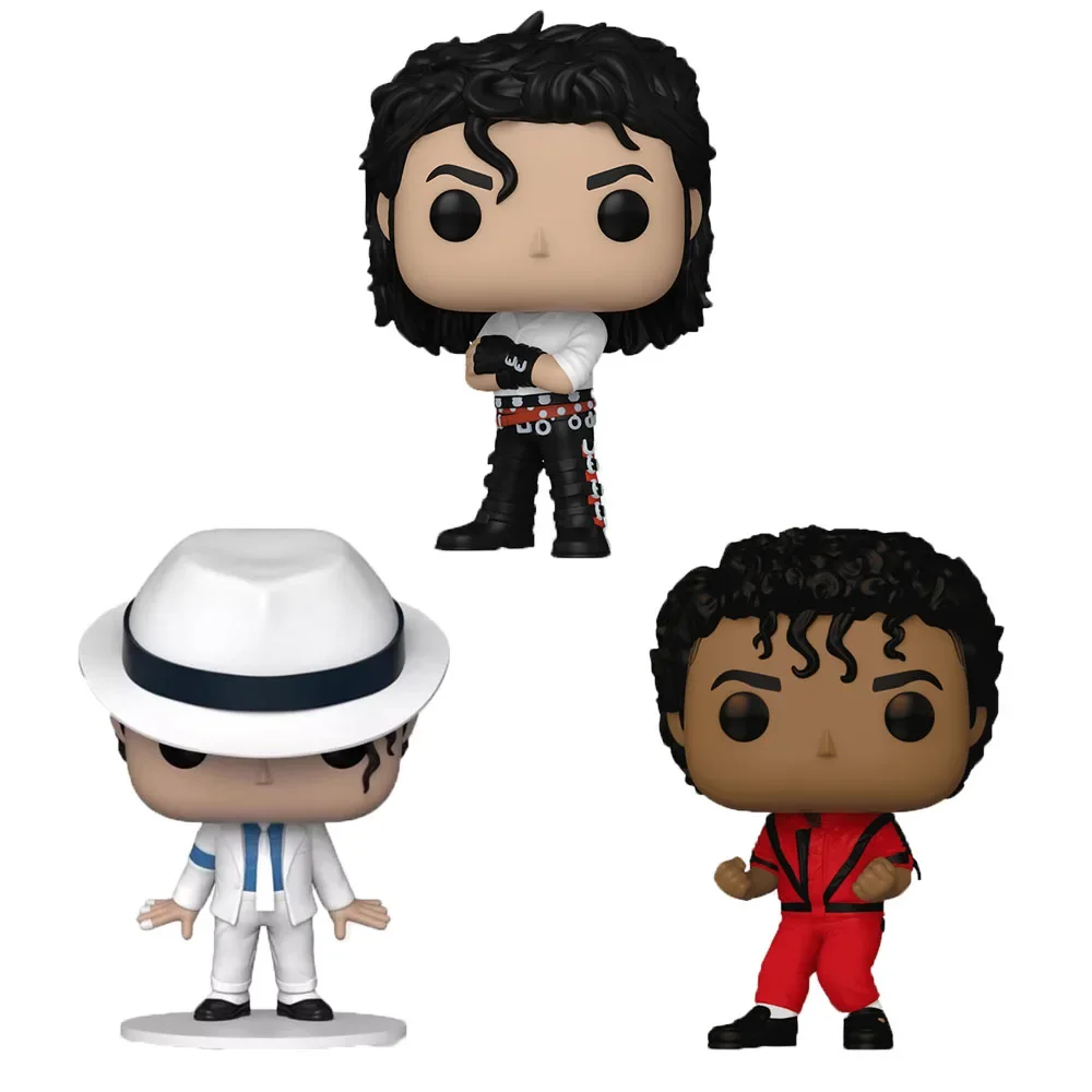 Funko Pop Rocks Michael Jackson #345 #359 #383 Action Figure In Vinile Bambole Regalo Per Bambini