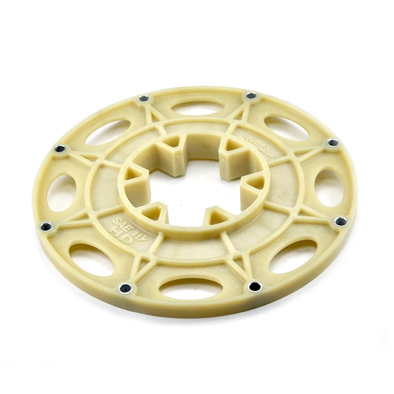 Excavator parts Accessories Connect Coupling Flexible 360 8Holes For JOHN DEERE
