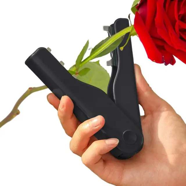 Rózsa Virág Sztriptíz Tövis Levél Diy Vágott Szerszám Ágak Eltávolító Kényelemmel Markolat Virágbiztonsági Fogók Kerti - Image 5