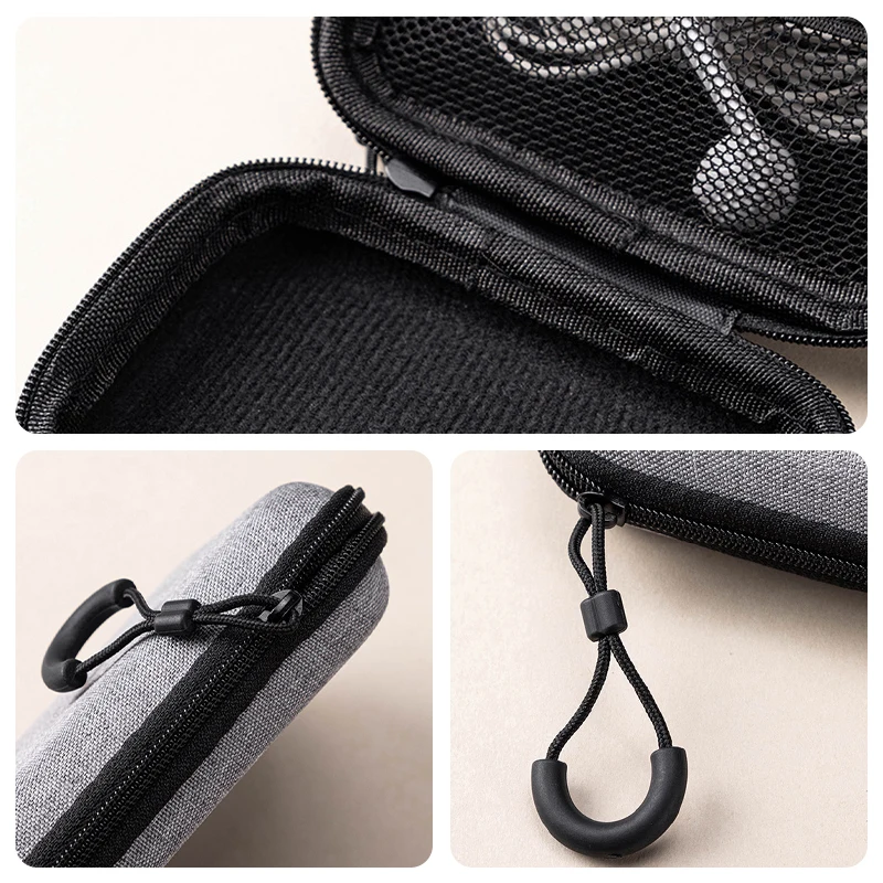 Storage Bag Small Earphone Hard Shell Data Cable Organizer Mini Tech Gadgets Portable Case Charger U Disk Zipper Pouch