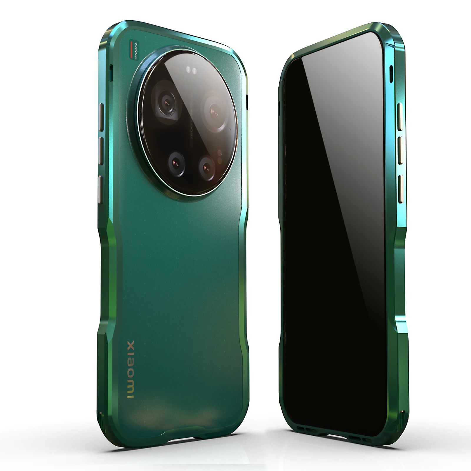 Luxury Lightweight Aluminum Shockproof Cover with Metal Bumper Frame
