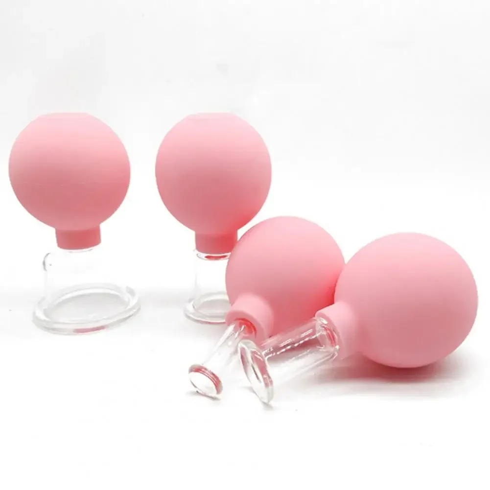 Vacuum Cupping Glass Jar Cellulite Massager For Face Acupuncture Hijama Suction Cup Slimming Fat Burning Health Care Face Sucker 5