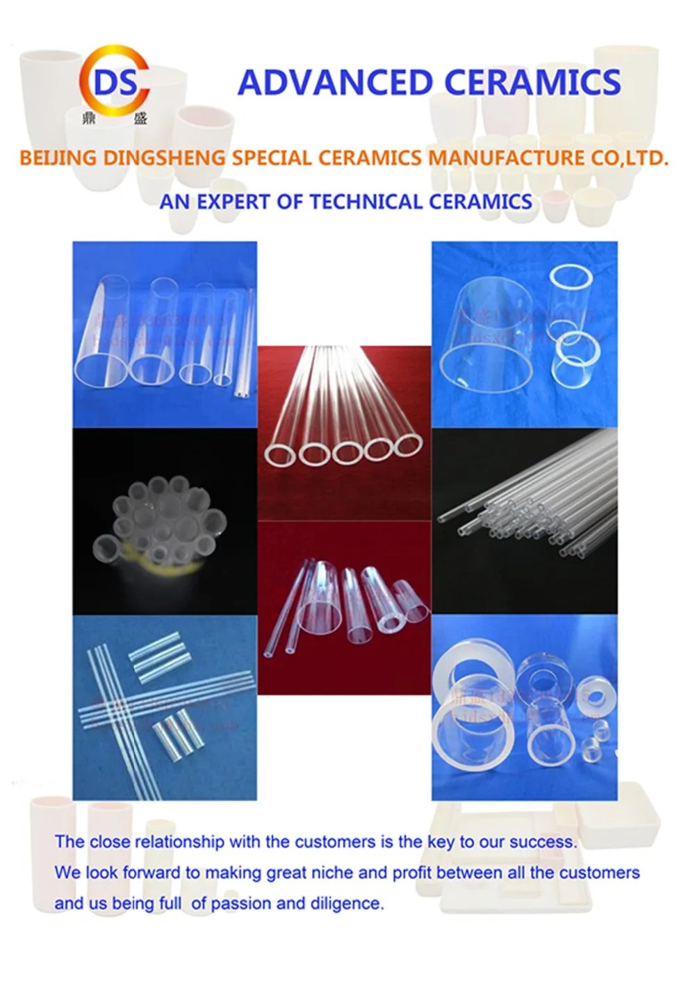 Quartz Capillary Tube OD11*ID7.0*L1000mm/Silica Single-Bore Glass Capillary Tube/High Temperature Glass Tubes