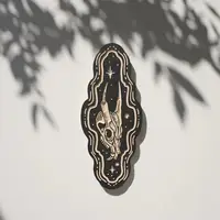 Wall Pediments Boho Boho Decorations Wall Art Gothic Minimalist Versatile Exquisite Home Decor Wall Pediment For Coffee Shop 1