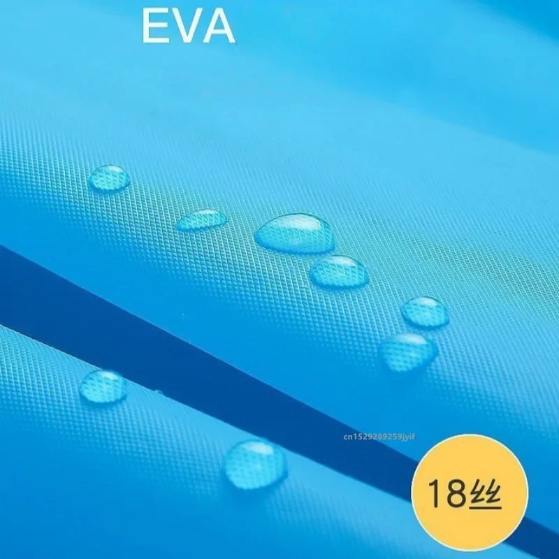 Adult Long Raincoats EVA Waterproof Rain Coat for Men Women Travel Hooded Rain Poncho For Fishing Camping Children's Raincoat raincoat poncho