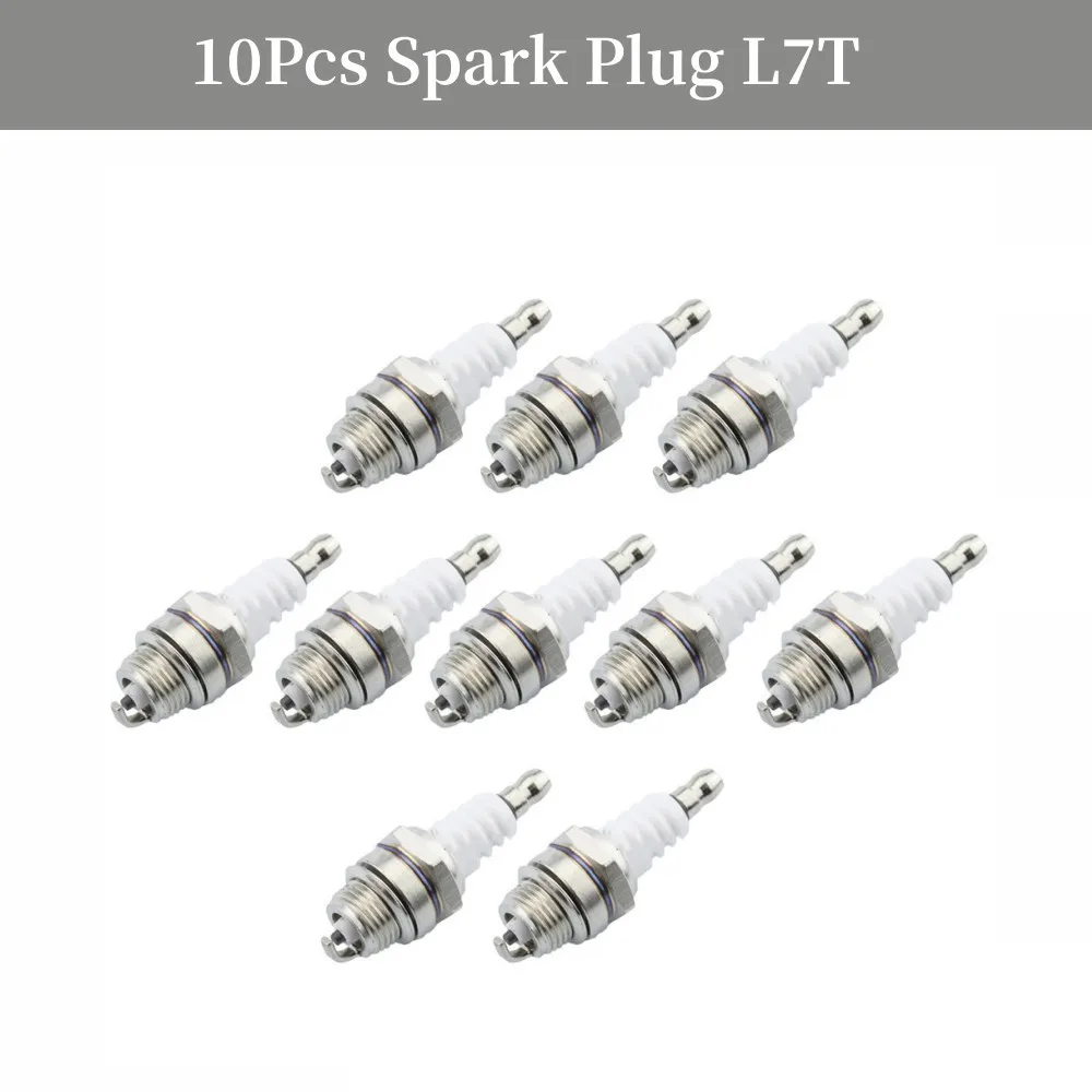 

10Pcs Spark Plugs L7T For Stihl Hedge Trimmer Lawn Mover Blower Brush Cutter Chainsaw Spark Plug Garden Tool Parts