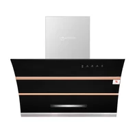 Big Suction Power Copper Double Motor Cooker Hood Wall Mount Wall Mounted Kitchen Extractor Hood Charcoal Filters for Range Hood 1