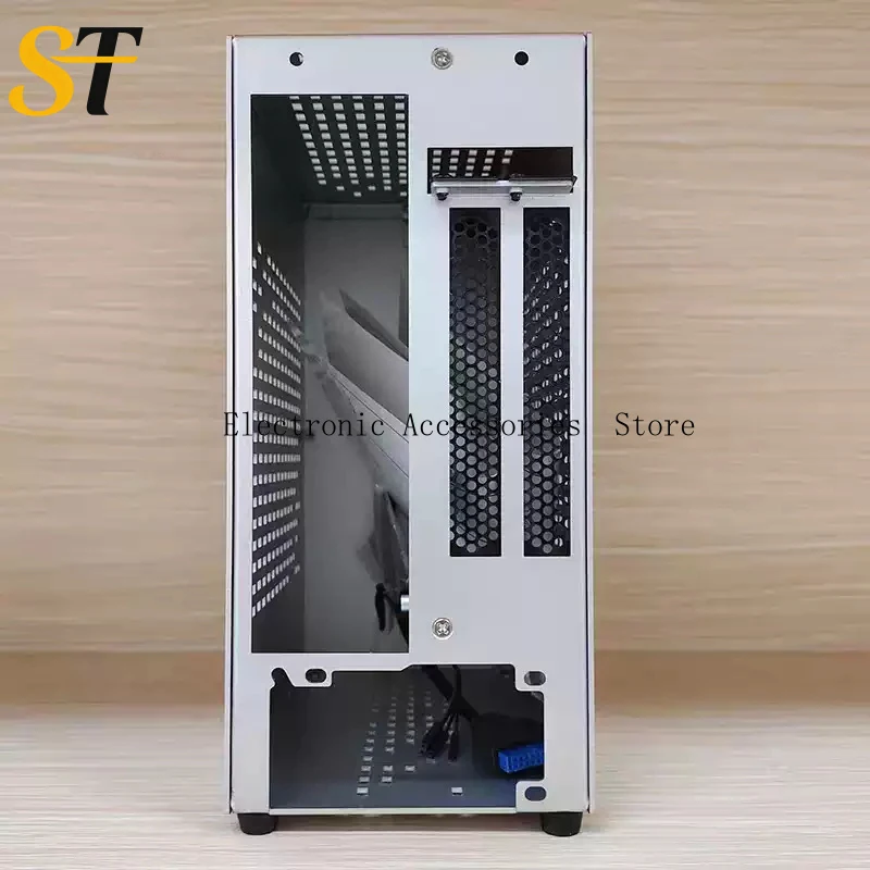 SKTC A07 모든 알루미늄 ITX 미니 게임 케이스 4.3L 단일 팬 그래픽 카드 소형 1U 전원 공급 장치 36MM 팬