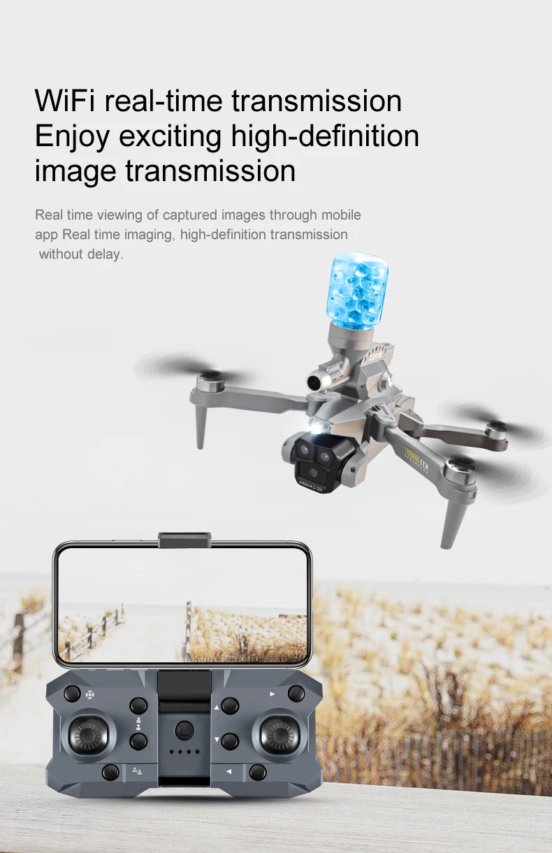 K11 Max Drone, real-time image transmission enjoy exciting high-definition image transmission