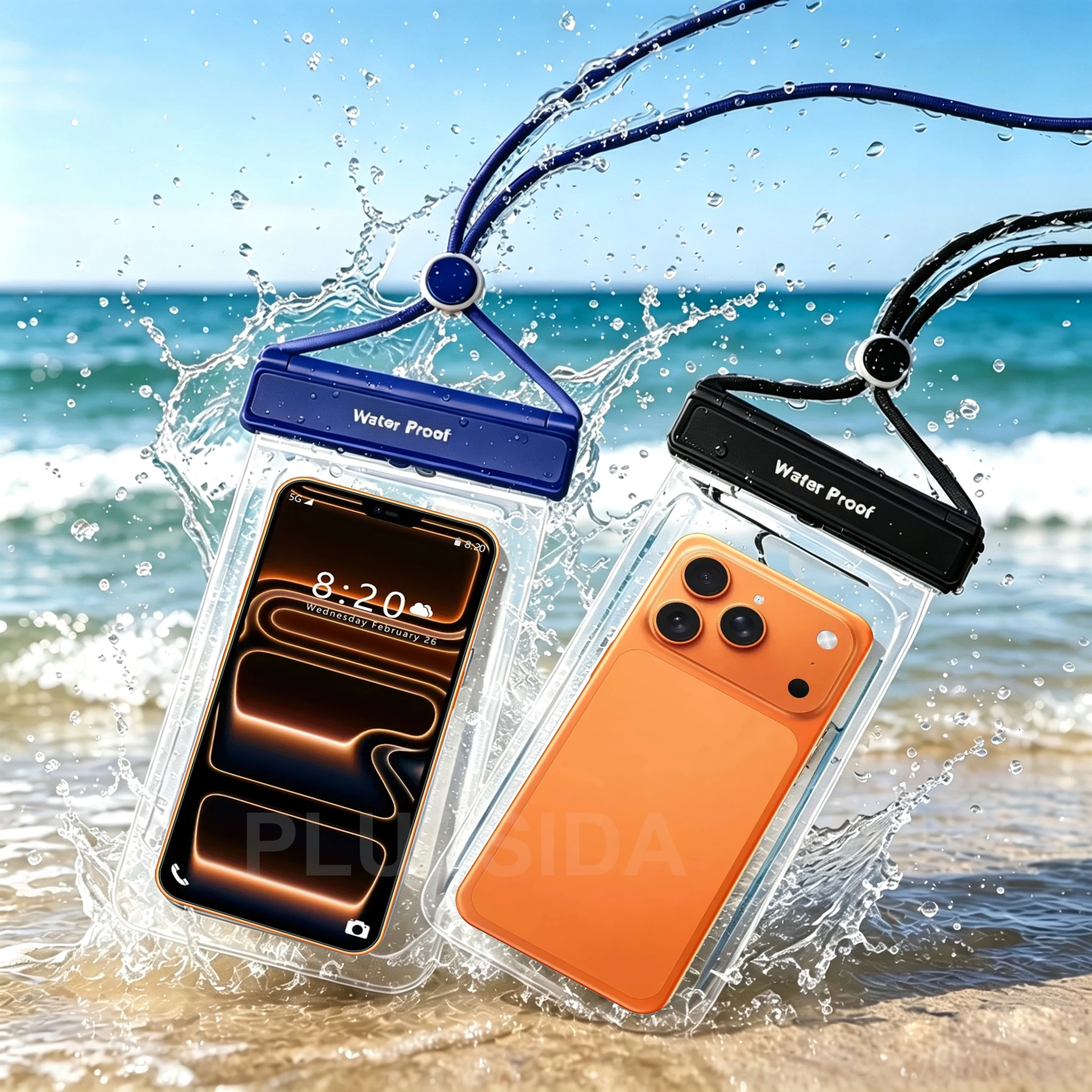High-Durability IP68 Universal Waterproof Phone Case – Ultra Protective Water Proof Bag Cover