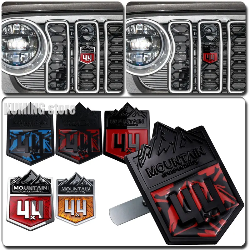 Insignia-de-logotipo-de-campo-traviesa-pegatina-de-Metal-3D-para-Jeep ...