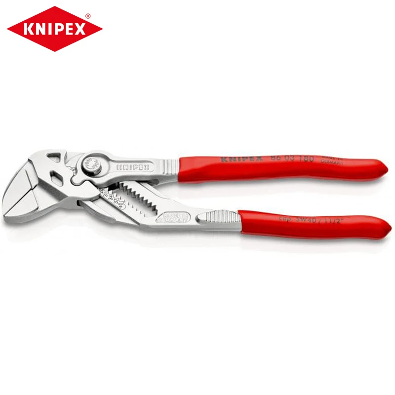 Knipex 86 03 180 Chiave A Pinza Cromata