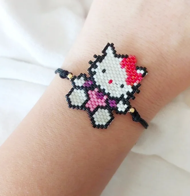 

Trendy Jewelry Design Braided Miyuki Dainty Beads Bracelets for Gifts