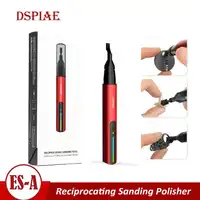 DSPIAE ES-A Reciprocating Sander Electric Grinding Pen Plastic Model Sanding Paper Head for Military Model Craft Tools Hobby DIY 1