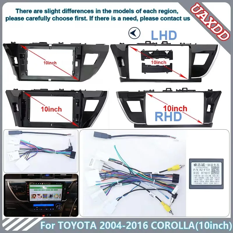 10.1-Inch Android Car Stereo Audio System with MP5 and DVD Player