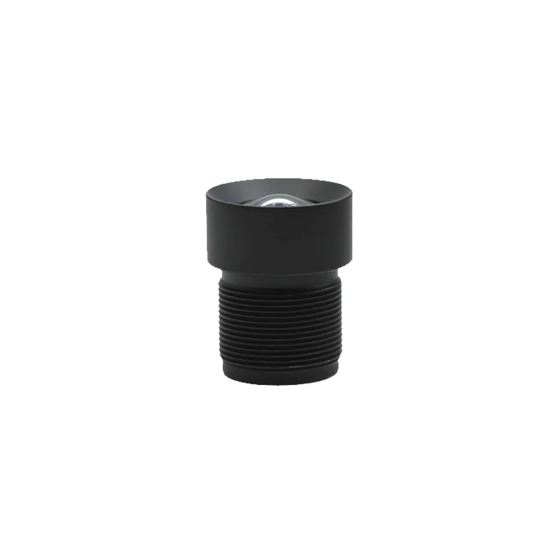 Objectif 8mm 12MP HD pour drone FPV avec filtre IR 650nm optionnel, posé sur une surface noire