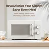 microwave oven Home 20L small mechanical turntable microwave oven multi-function automatic microwave oven 1