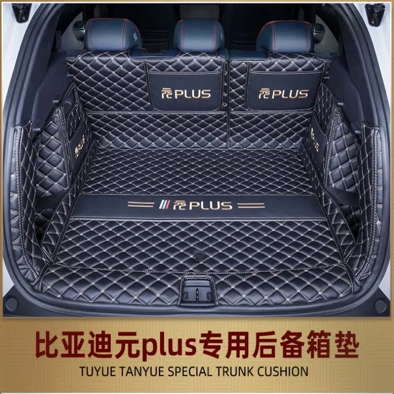 

Car Trunk Mats For BYD Atto 3 EV Yuan Plus 2022 2023 Trunk Protector Pad Storage Bags Cargo Liner Car Interior Accessories