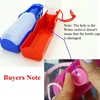 250ml Dog Water Bottle Folding Drinker Plastic Portable Water Bottle Pets Outdoor Travel Drinking Water Feeder Bowl for Dogs 3