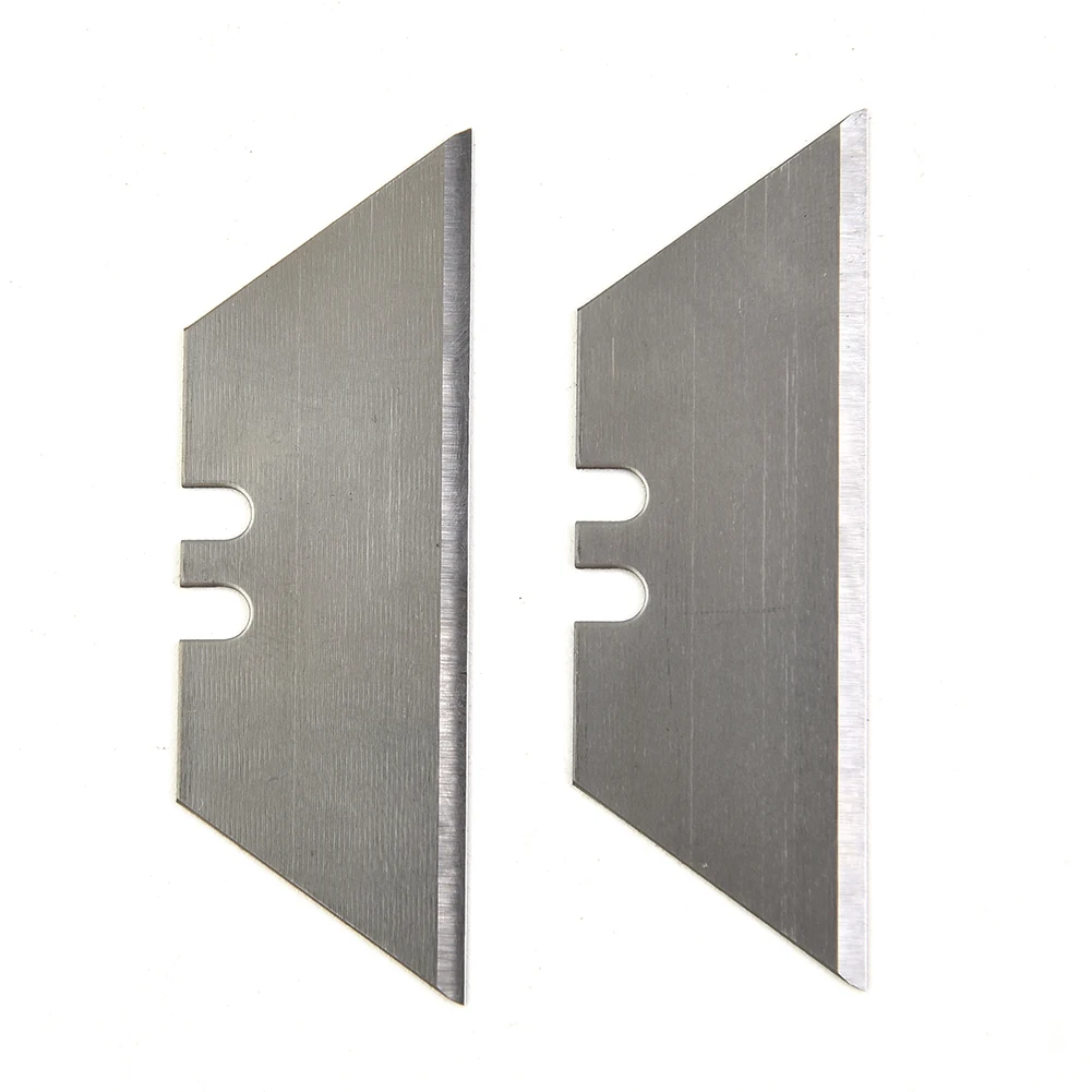 

10 Pcs Folding Trapezoid Cutting Blades Set Art Carpet Cutter Replaceable Utility-Knife Drop Shipping-Knife T-blade