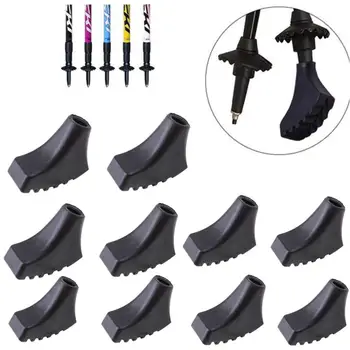 Rubber Trekking Pole Tip Protectors 1