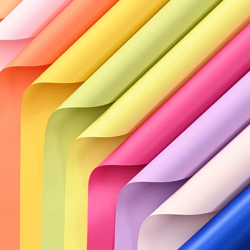 

Colour Thickening Bouquet of Flowers Packaging Paper Floral Art Flower Shop Packing Material Holiday Gifts Craft Paper 20pcs