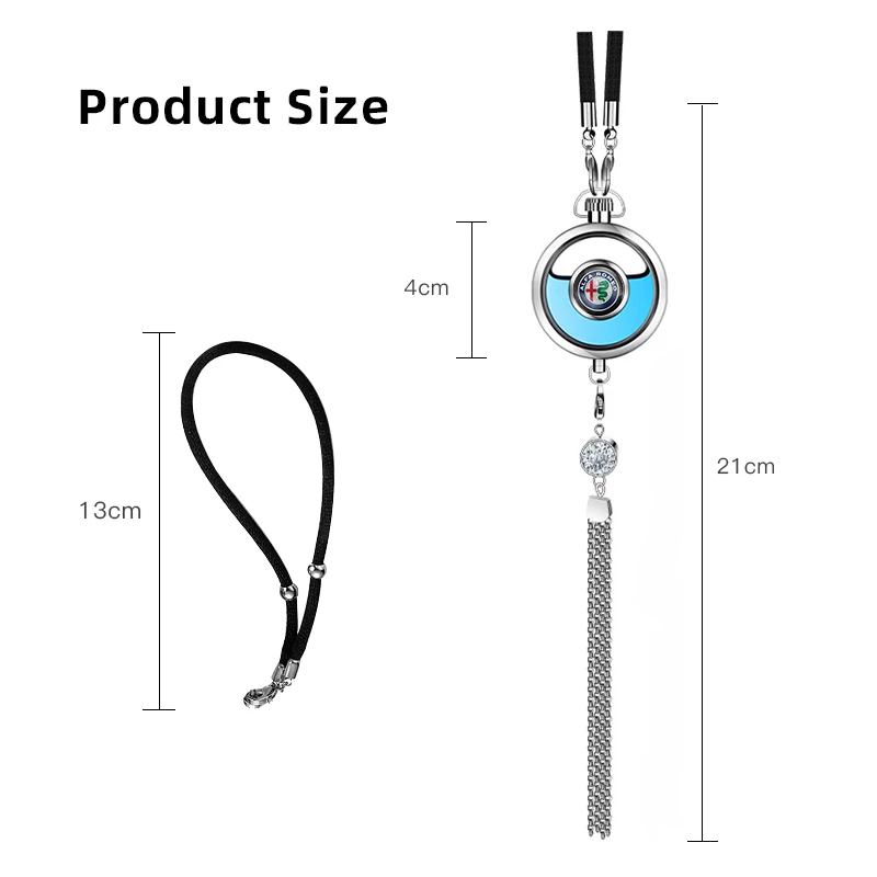 Luxury Car Logo Perfume Pendant Air Freshener