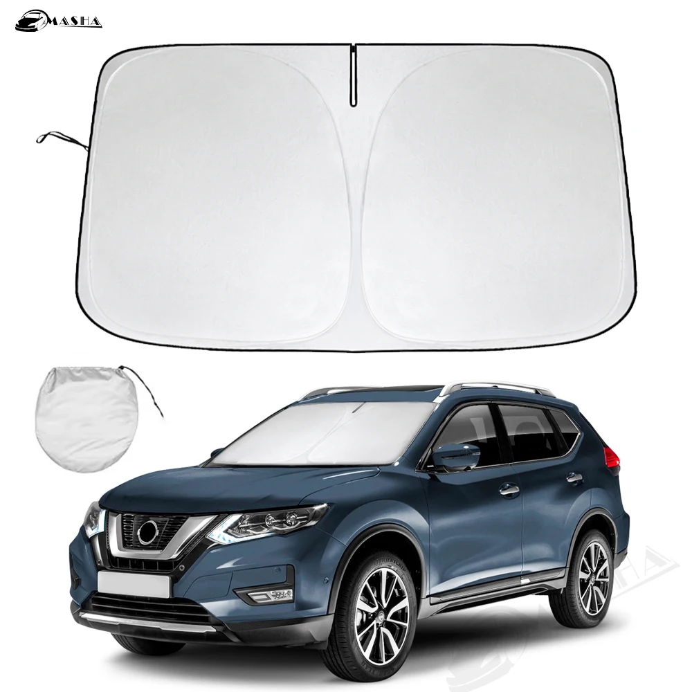 Car Windshield Sun Shade For Nissan X-trail Xtrail X trail Accessories 2015-Reflector Sunshade Offers Protection car sunshade windshield sunshade windshield sun shade