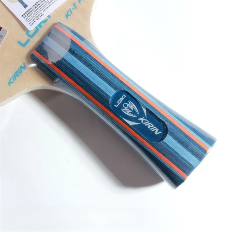 High-Performance Table Tennis Racket with 5-Ply Wood and Carbon Fiber Baseplate for Beginner Training