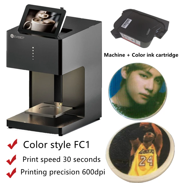 ماكينة طباعة قهوة لاتيه ثلاثية الأبعاد من EVEBOT م...