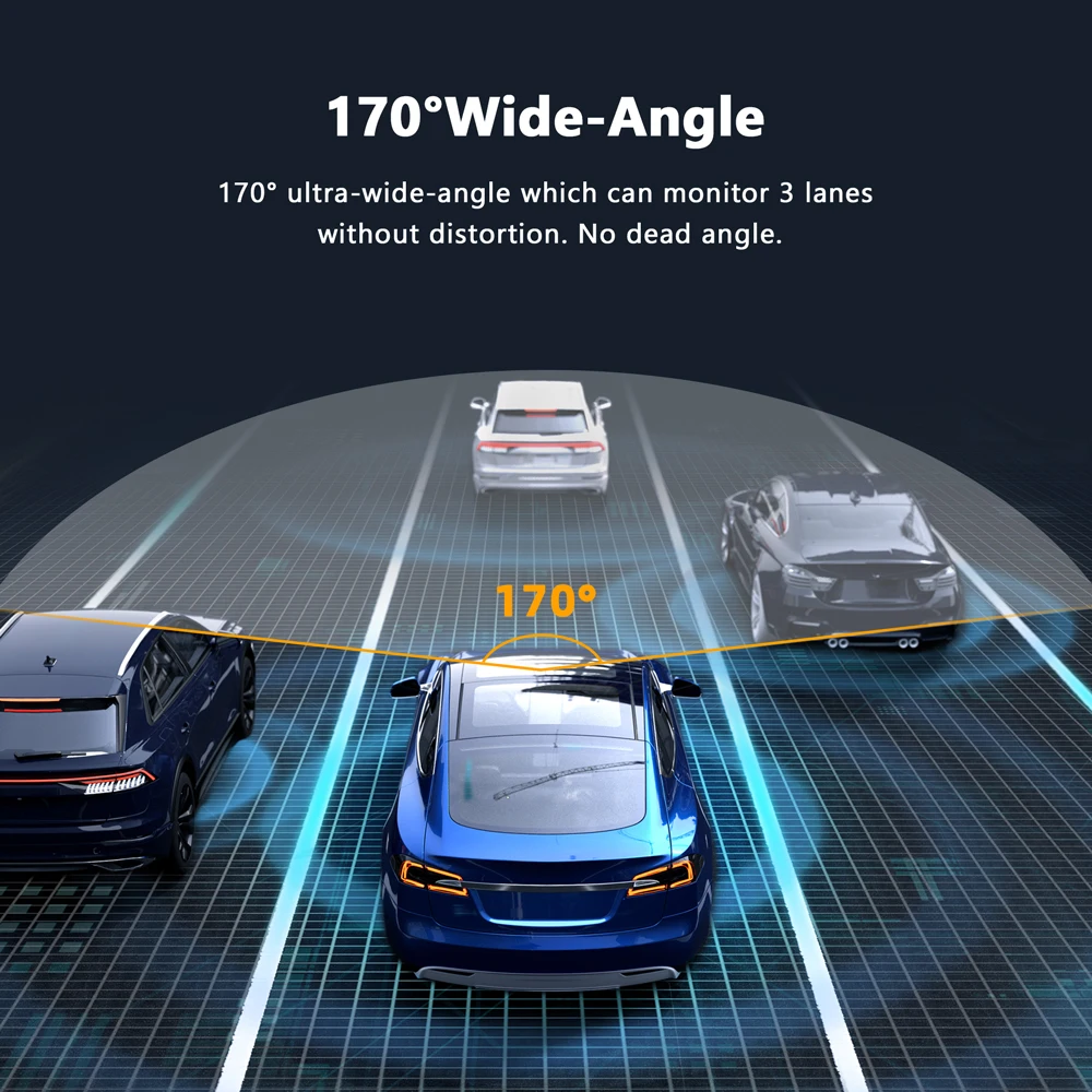 대시 캠 와이파이 GPS 자동차 DVR 1080P HD 드라이브 비디오 녹음기, 차량 블랙박스, 야간 투시경 주차 모니터, 자동차 액세서리 카메라 