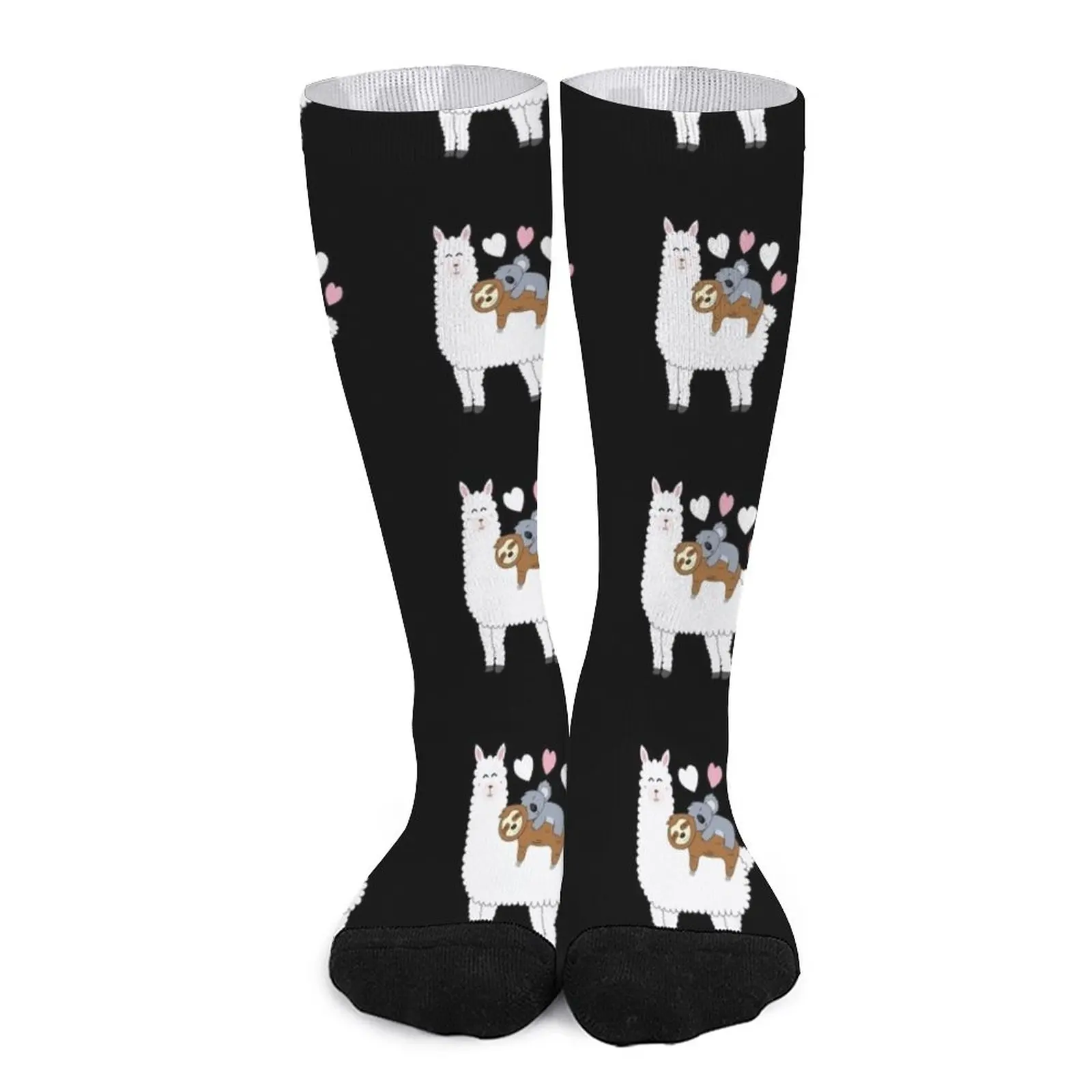 Alpaca llama sloth koala girl gift Socks Socks set Socks with print